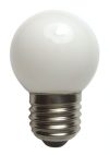 LANDLITE LED-G45 E27 230V 0.4W , LED lamp, red LANDLITE LED-G45 E27 230V 0.4W , LED lamp, red