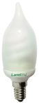 LANDLITE EIC/D-9W E14 230V 2700K 8000 hour, flame form, CFL (energy saving lamp) LANDLITE EIC/D-9W E14 230V 2700K 8000 hour, flame form, CFL (energy saving lamp)