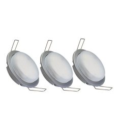   LANDLITE KIT-09-3x7W, Downlight KIT 3x7W with energy saving lamp (lamps, cables included)