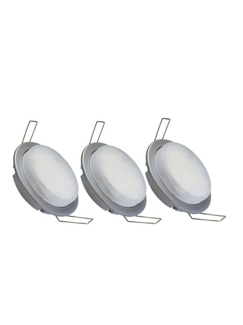 LANDLITE KIT-09-3x7W, Downlight KIT 3x7W with energy saving lamp (lamps, cables included)