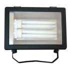 LANDLITE FL-226B, 2X26W G24q-3, reflector (CFLs included), black.  
