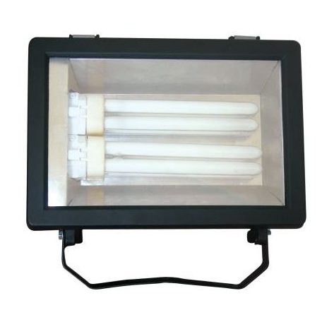 LANDLITE FL-226B, 2X26W G24q-3, reflector (CFLs included), black.  