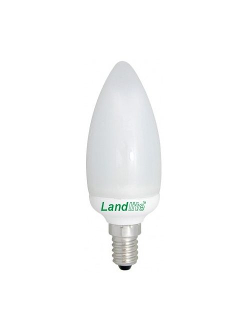 LANDLITE EIC/M-5W E14 230V 2700K 8000 hour, candle form, CFL (energy saving lamp)