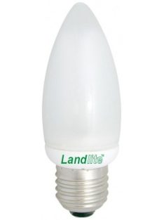   LANDLITE EIC/M-9W E27 230V 2700K 8000 hour, candle form, CFL (energy saving lamp)