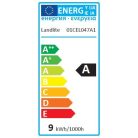  LANDLITE Energy saving, E27, 9W, A55, 415lm, 2700K, pear shaped bulb (EI/M-9W)