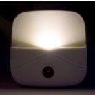 LANDLITE ENL-001, 0.4W 22lm, LED night light. Warm white. With light sensor switch (automatically ON in darkness, OFF in light)
