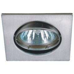   LANDLITE DL-53A, max 50W rotateable design, single downlight lamp chrome