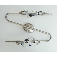   LANDLITE CLG-540C matt-króm spotlámpa 230V 4x Max 50W GU10 állítható Z-forma