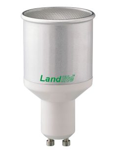   LANDLITE CFL-GU10-13W GU10 230V 8000 hour, 2700K, CFL (energy saving lamp), (longer, thinner version)