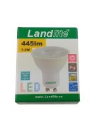  LANDLITE LED, GU10, 7,2W, 445lm, 3000K, spot lamp (LED-GU10-7.2W/SXW)