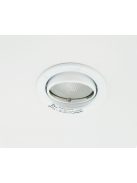 LANDLITE KIT-60A-3, 3pcs 13W GU10 230V white CFL (energy saving lamp), rotateable design, downlight KIT white