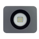 LANDLITE LED-FL-10W/MCL, 3000K warm white, grey, 10W LED Floodlight