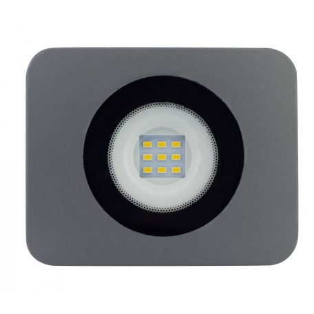 LANDLITE LED-FL-10W/MCL, 3000K warm white, grey, 10W LED Floodlight