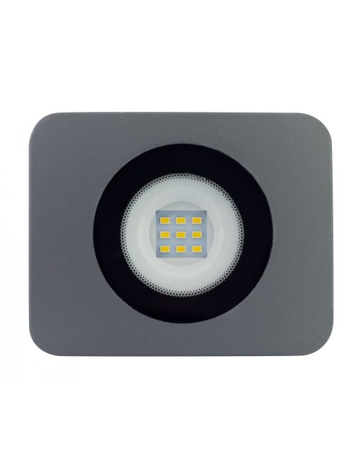LANDLITE LED-FL-10W/MCL, 3000K warm white, grey, 10W LED Floodlight