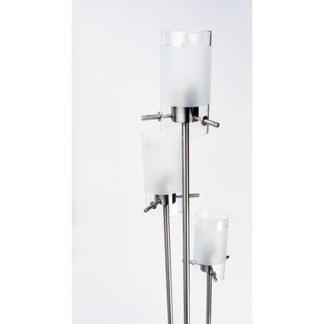 LANDLITE V2056/5F, 5x G9 Max 40W halogen bulb, with dimmer, standing lamp 