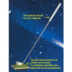 LANDLITE V2058T (TL701), modern golf lamp 1xJC-50W