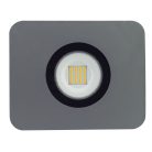 LANDLITE LED-FL-30W/MCL, 3000K warm white, grey, 30W LED Floodlight