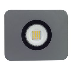   LANDLITE LED-FL-30W/MCL, 3000K warm white, grey, 30W LED Floodlight
