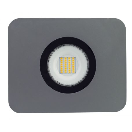 LANDLITE LED-FL-30W/MCL, 3000K warm white, grey, 30W LED Floodlight