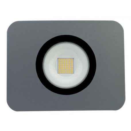 LANDLITE LED-FL-50W/MCL, 3000K warm white, grey, 50W LED Floodlight