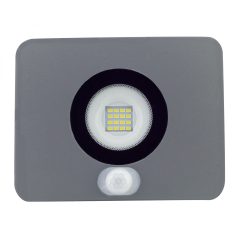   LANDLITE LED-FL-20W/MCL, 3000K warm white, grey, 20W LED Floodlight with motion sensor