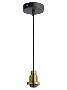   LANDLITE PL-M-046, E27 Max 60W, 2m cable, color: matt brown bronze,   Pendant Light