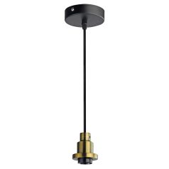   LANDLITE PL-M-046, E27 Max 60W, 2m cable, color: matt brown bronze,   Pendant Light