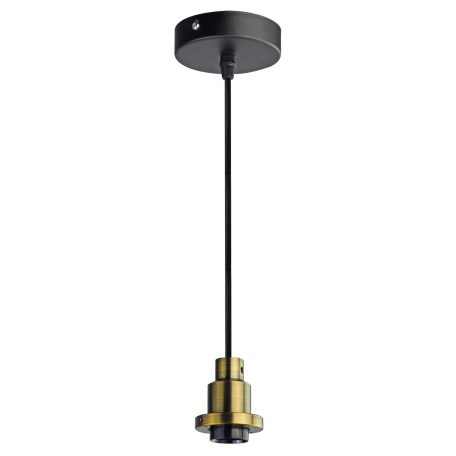 LANDLITE PL-M-046, E27 Max 60W, 2m cable, color: matt brown bronze,   Pendant Light