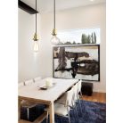 LANDLITE PL-M-046, E27 Max 60W, 2m cable, color: matt brown bronze,   Pendant Light
