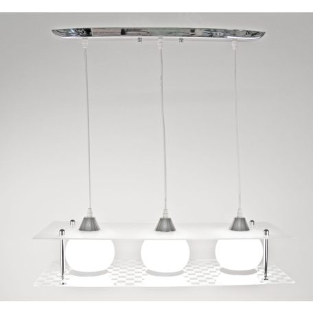 LANDLITE V4085/3C modern függesztett lámpa 3xE27 230V