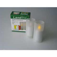 LANDLITE LED/CAL-01, 2 pieces in one set, magic LED candle