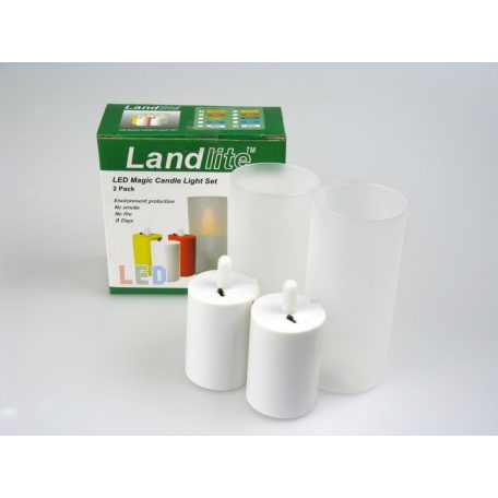 LANDLITE LED/CAL-01, 2 pieces in one set, magic LED candle