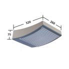 LANDLITE DD WALA 1x38W (OLW-138DD), Office Lamp