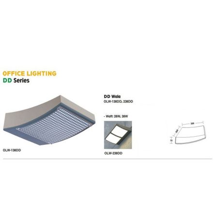 LANDLITE DD WALA 1x38W (OLW-138DD), Office Lamp