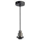 LANDLITE PL-M-046, E27 Max 60W, 2m cable, color: black,   Pendant Light 