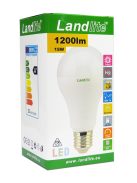 LANDLITE LED, E27, 15W, A60, 1200lm, 4000K, pear shaped bulb (LED-A60-15W/SXW)