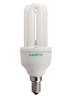   LANDLITE ELT/M-11W E14 230V 8000 hour, 2700K, mini 3U, CFL (energy saving lamp)
