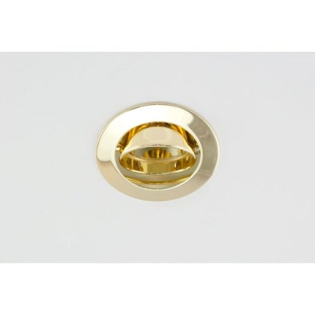 LANDLITE DL-41, 1xMR11 max 35W 12V G4 halogen lamp, rotateable design, single downlight lamp, brass