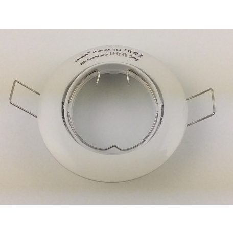 LANDLITE DL-58A, 1x max 50W (a variety of light bulbs can be used), rotateable design, white, downlight
