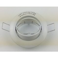  LANDLITE DL-58A, 1x max 50W (a variety of light bulbs can be used), rotateable design, white, downlight