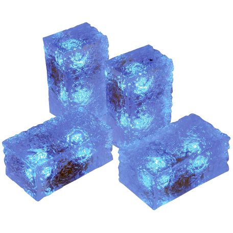 LANDLITE LED-G11-5X0.5W, light blue crystalbrick lamp KIT