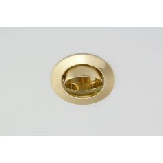   LANDLITE DL-41, 1xMR11 max 35W 12V G4 halogen lamp, rotateable design, single downlight lamp, mat brass