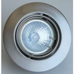   LANDLITE DL-41, 1xMR11 max 35W 12V G4 halogen lamp, rotateable design, single downlight lamp, mat brass
