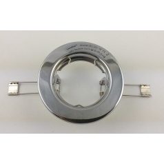   LANDLITE DL-57 230V max 50W,  fix design, single downlight, chrome
