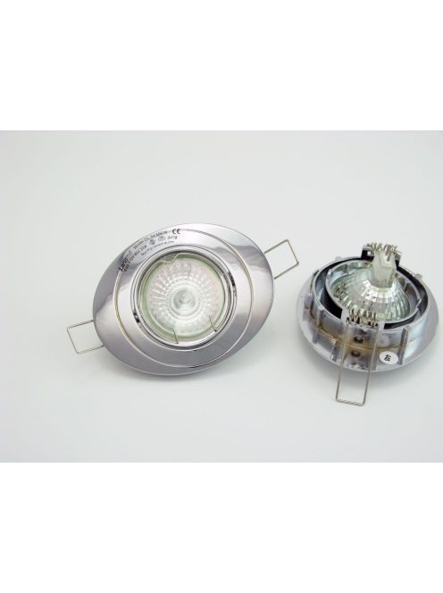 LANDLITE KIT-54-3, 3pcs MR16 20W 12V halogen lamp, rotateable design, downlight KIT (3 pcs halogen KIT),chrom