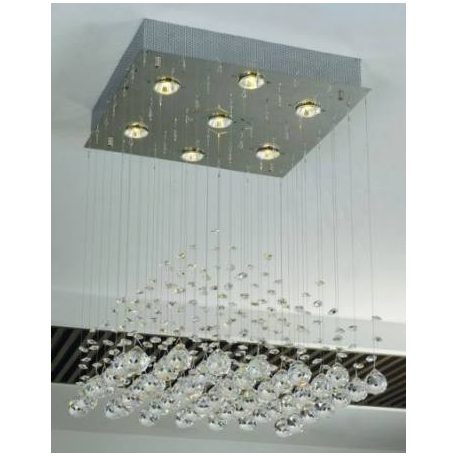 LANDLITE CANNES,MD51104-7B, 7XGU10 50W 230V, crystal lamp