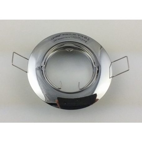 LANDLITE DL-58A, 1x max 50W (a variety of light bulbs can be used), rotateable design, chrome,  downlight