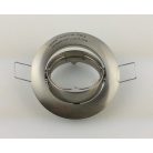 LANDLITE DL-58A, 1x max 50W (a variety of light bulbs can be used), rotateable design,  mat chrome, downlight