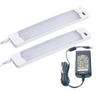 LANDLITE UCC-106-2, 2x12V 6W cold-cathode cabinet light lamp + 18W DSA transformer