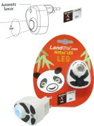 LANDLITE Panda LED-NL01 éjszakai lámpa kék fényű